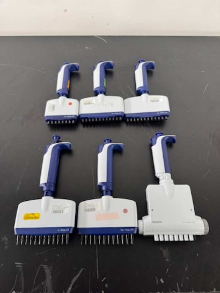 Image of Rainin Pipet-Lite XLS Multichannel Pipettes - Quantity 6